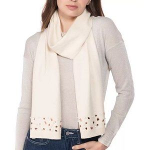 COPY - Inc International Concepts Embellished Muffler Scarf Ivory NEW